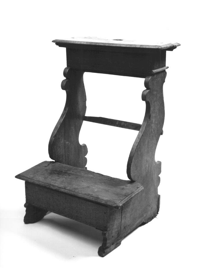 inginocchiatoio - ambito veneto (sec. XIX)