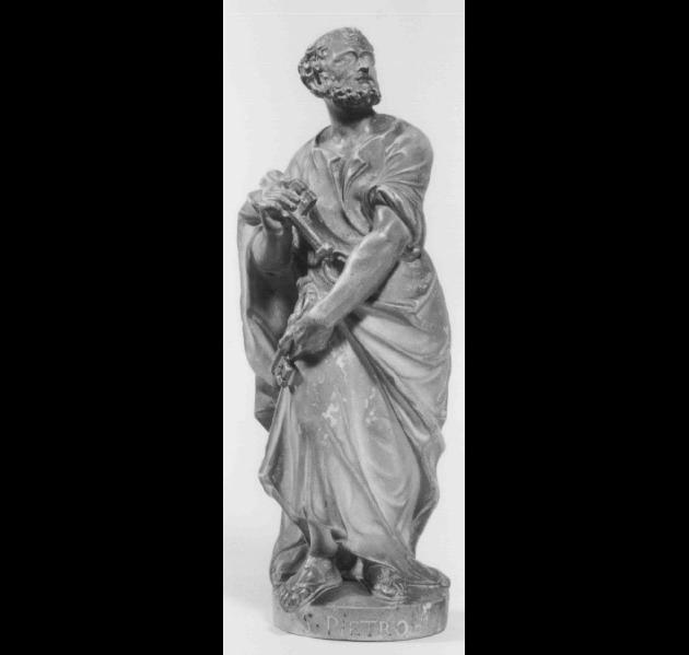 San Pietro (statuetta) - bottega veneta (secc. XVII/ XVIII)