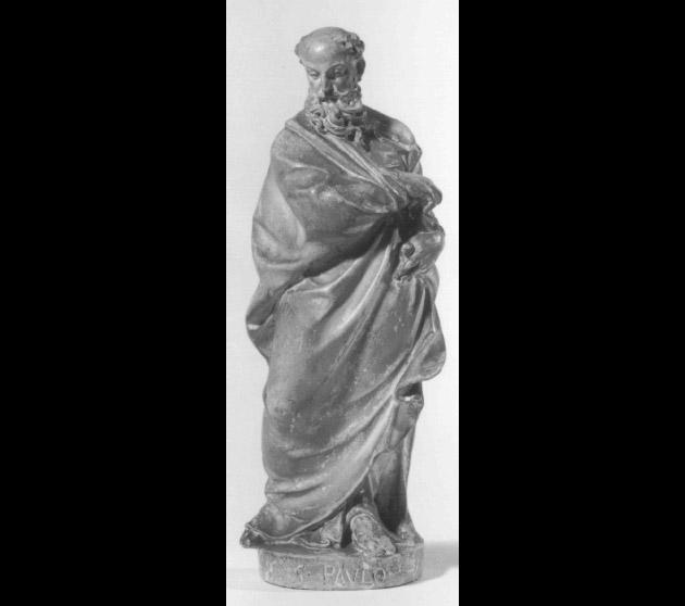 San Paolo (statuetta) - bottega veneta (secc. XVII/ XVIII)