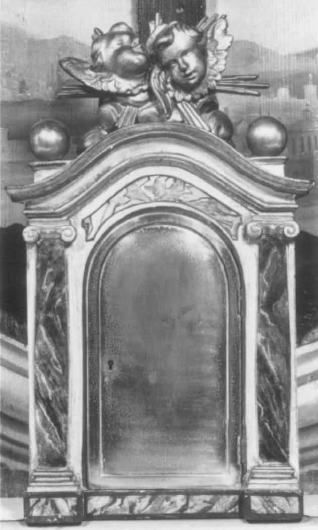 tabernacolo di Gloria Giovanni (attribuito) (sec. XVIII)