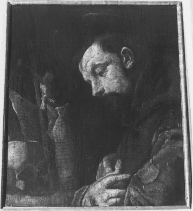 San Francesco d'Assisi (dipinto) di Fetti Domenico (maniera), Strozzi Bernardo (maniera) (metà sec. XVII)