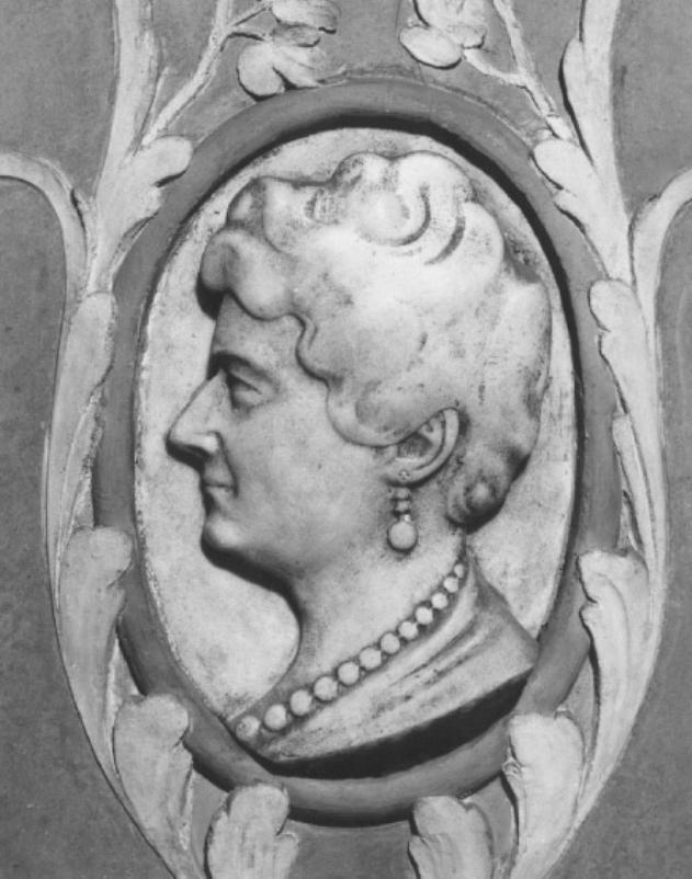 ritratto della contessa Margherita di San Bonifacio (rilievo) di Penello Antonio - ambito veneto (sec. XX)