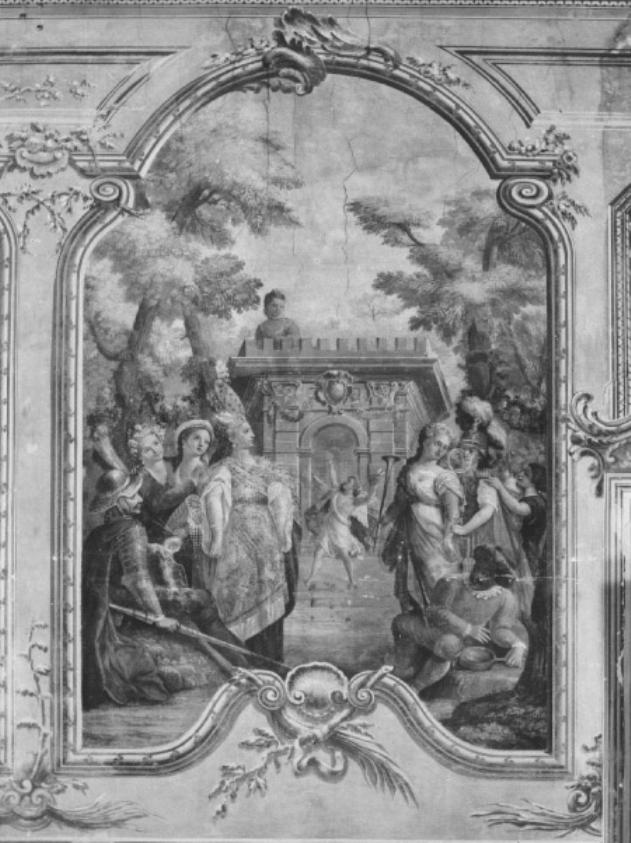 Nozze di Camaccio; danza di amore (dipinto) - ambito veneto (sec. XVIII)