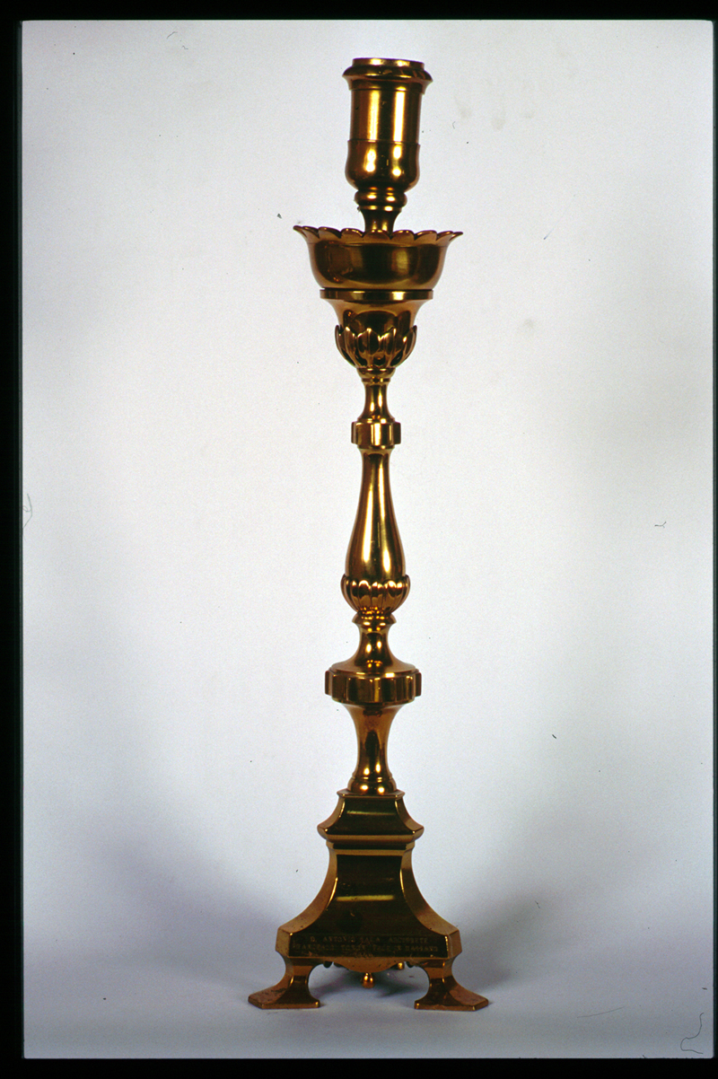 candeliere di Tonon Francesco (attribuito) - ambito veneto (sec. XIX)