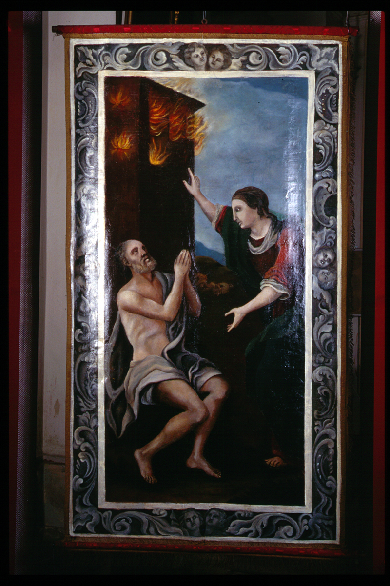 miracolo di Sant'Elena (stendardo processionale) - manifattura veneta (prima metà sec. XVI)