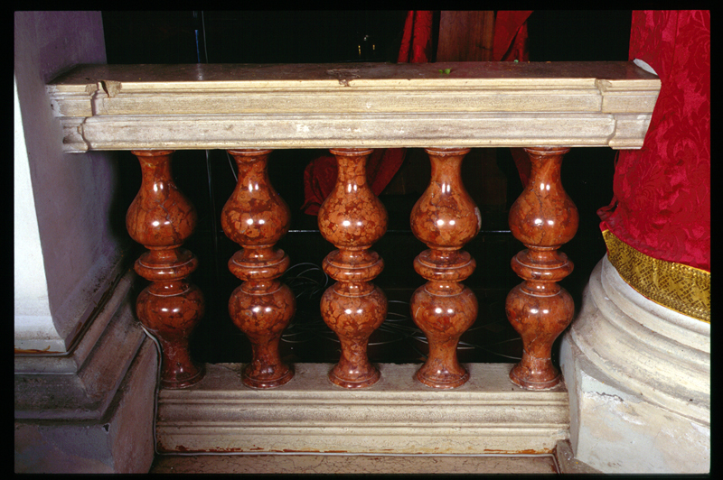 balaustrata, serie - manifattura veneta (seconda metà sec. XVIII)