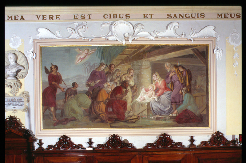 adorazione dei pastori (dipinto) di Santi Sebastiano (attribuito) - ambito veneto (sec. XIX)