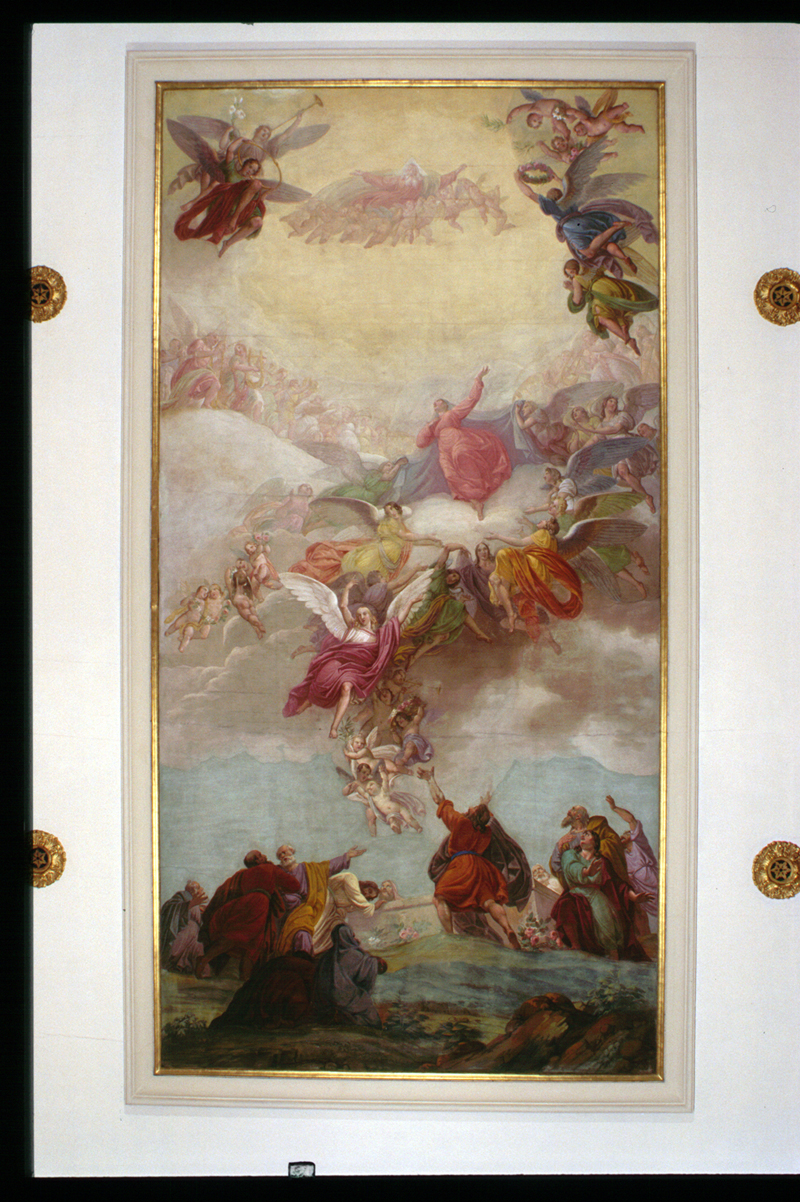 assunzione della Madonna (dipinto) di Santi Sebastiano - ambito veneto (sec. XIX)