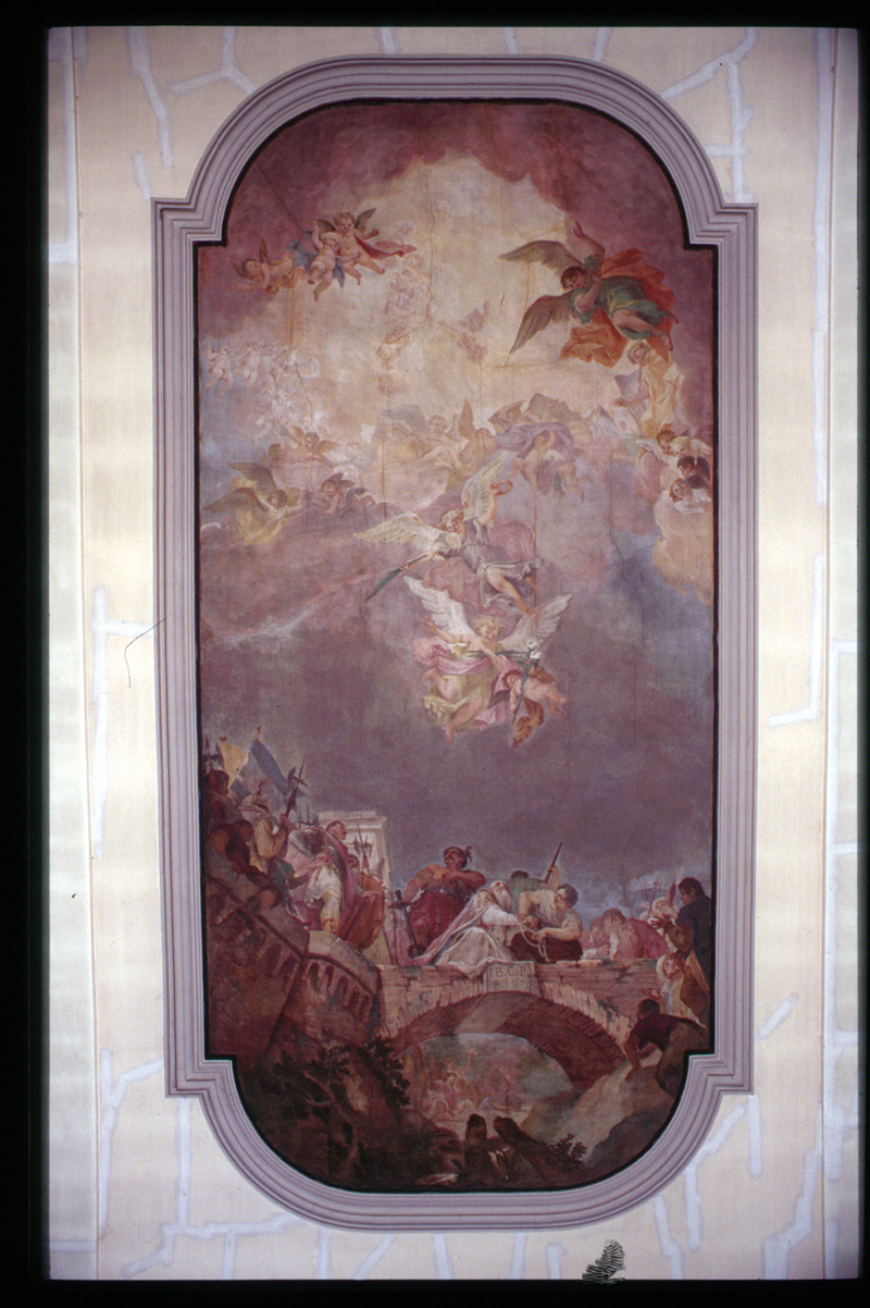 martirio di San Teonisto (dipinto) di Canal Giambattista (attribuito) - ambito veneto (sec. XIX)