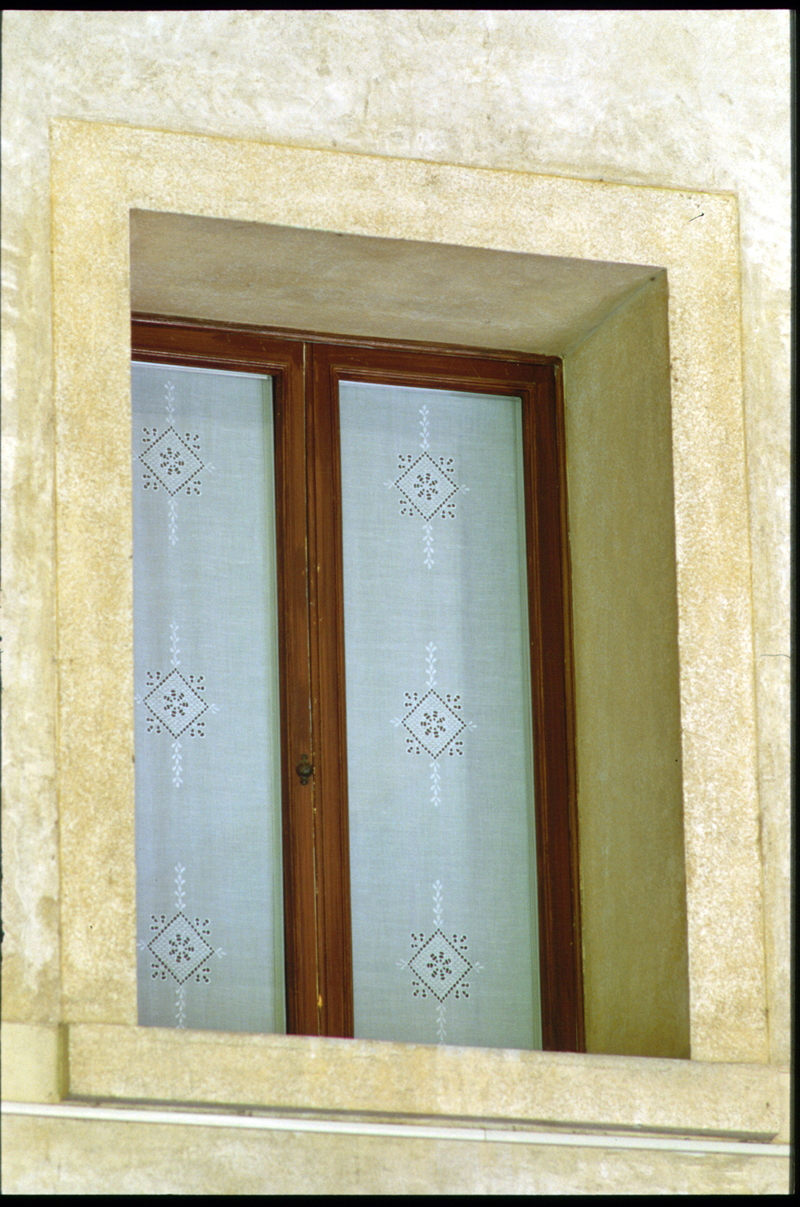 mostra di finestra - manifattura veneta (prima metà sec. XVIII)