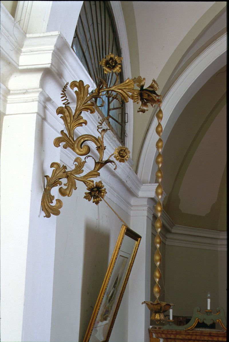 candeliere da parete - manifattura veneta (seconda metà sec. XIX)