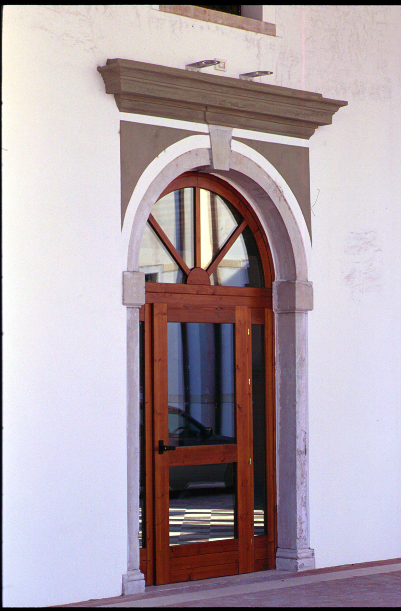 mostra di porta, serie - manifattura veneta (sec. XVIII)