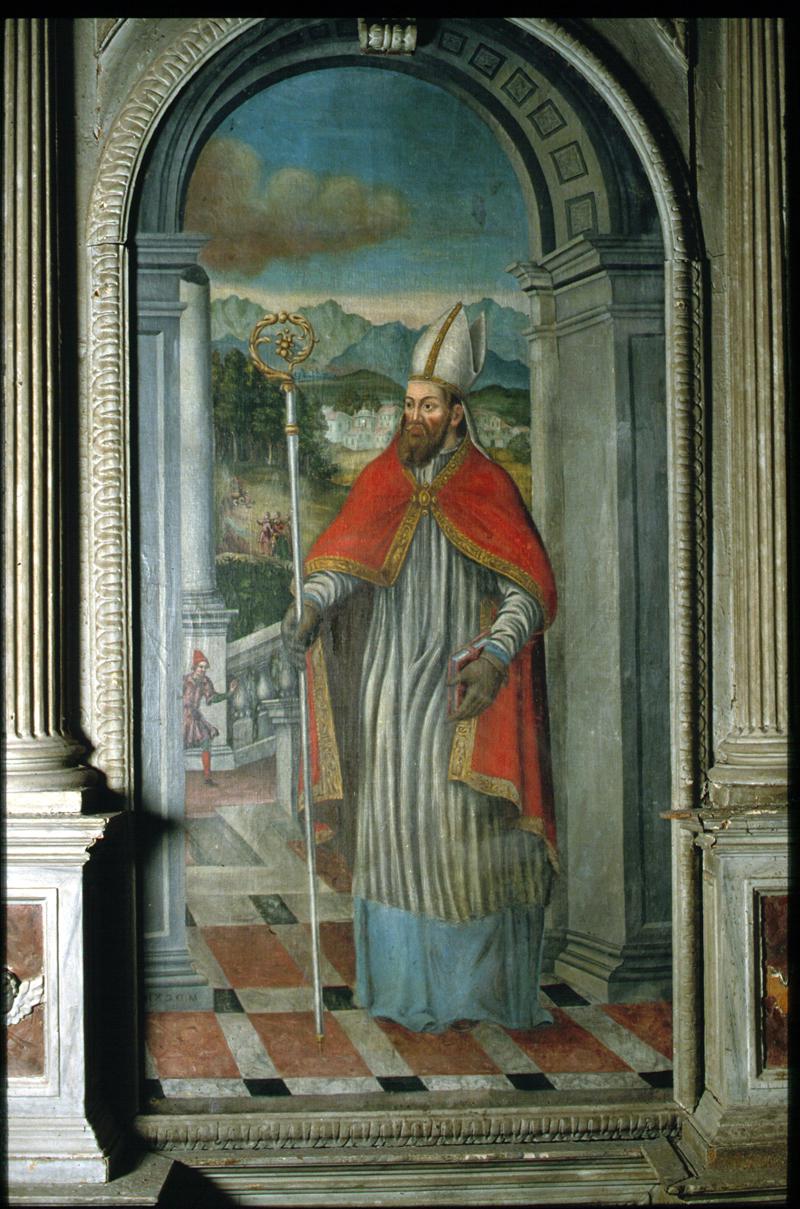 San Donato (dipinto, elemento d'insieme) di Zocco Antonio - ambito veneto (sec. XVII)