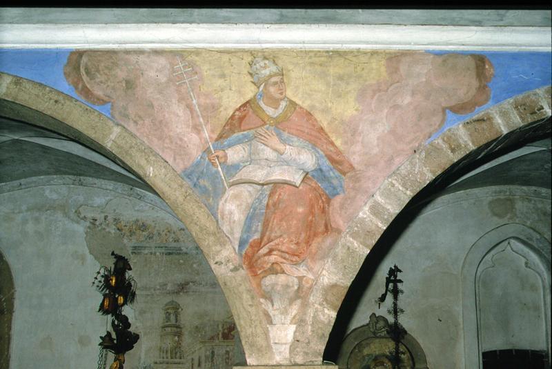 Padri della Chiesa (dipinto, serie) di Zigantello Girolamo (attribuito) - ambito veneto (prima metà sec. XVII)
