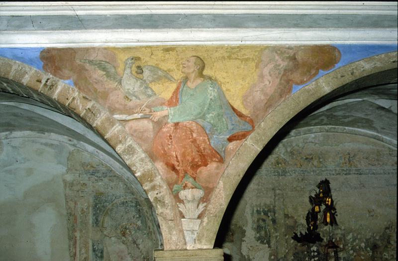 San Giovanni evangelista (dipinto) di Zigantello Girolamo (attribuito) - ambito veneto (prima metà sec. XVII)