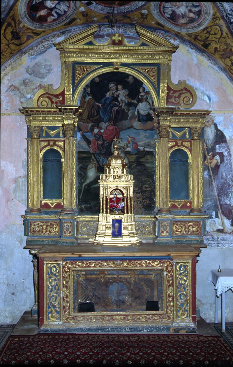 altare maggiore - bottega veneta (sec. XVI)