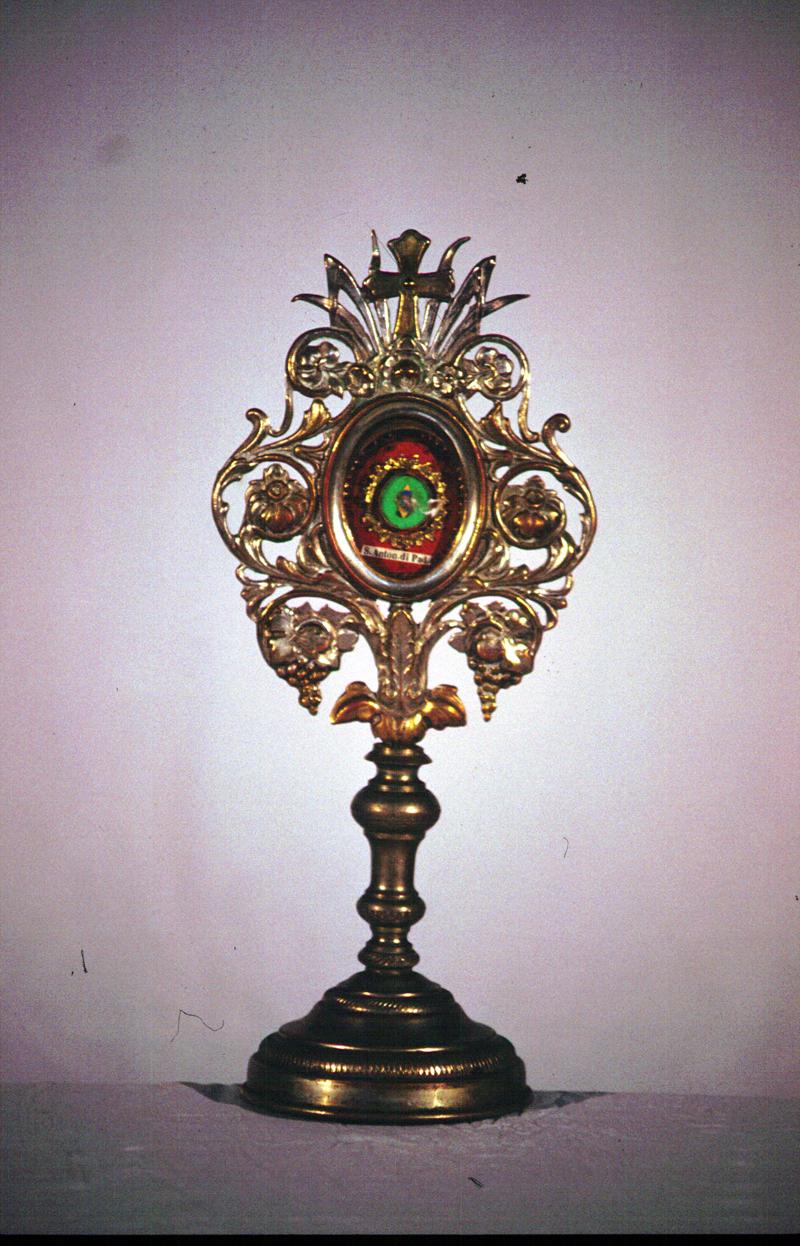 reliquiario - manifattura veneta (sec. XIX)