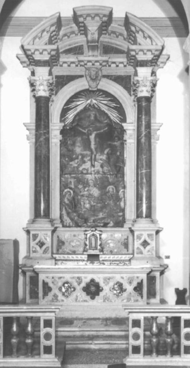 altare - ambito veneto (ultimo quarto sec. XVIII)