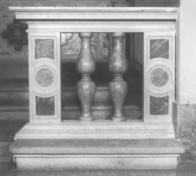 balaustrata - ambito veneto (sec. XX)