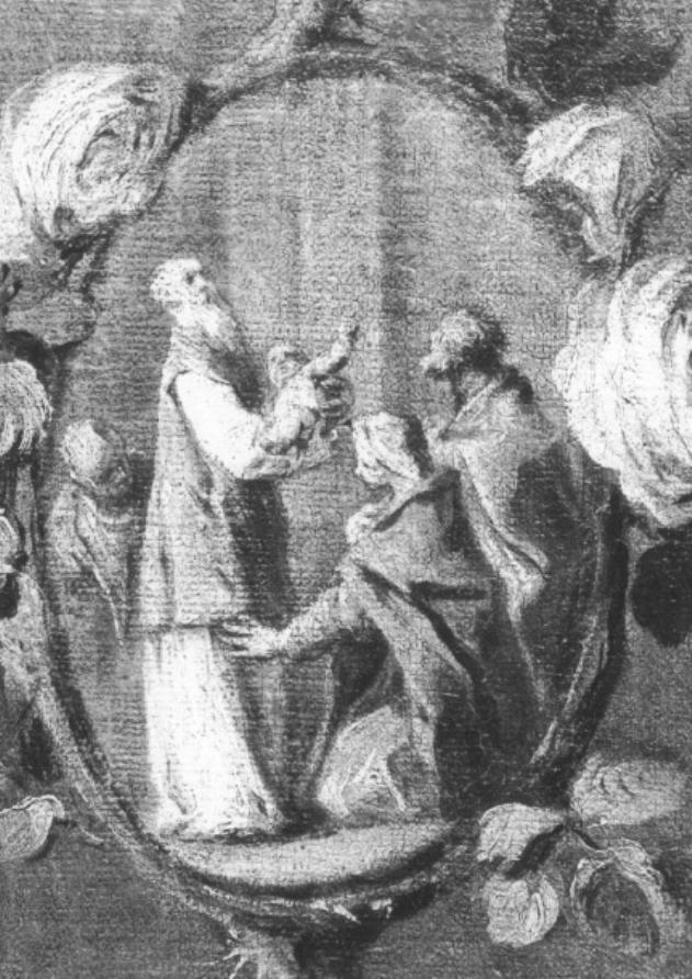 presentazione di Gesù al tempio (dipinto) di Grassi Nicola (attribuito) (sec. XVIII)