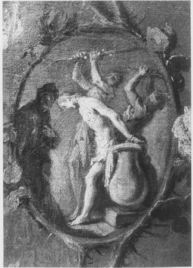 flagellazione di Cristo (dipinto) di Grassi Nicola (attribuito) (sec. XVIII)