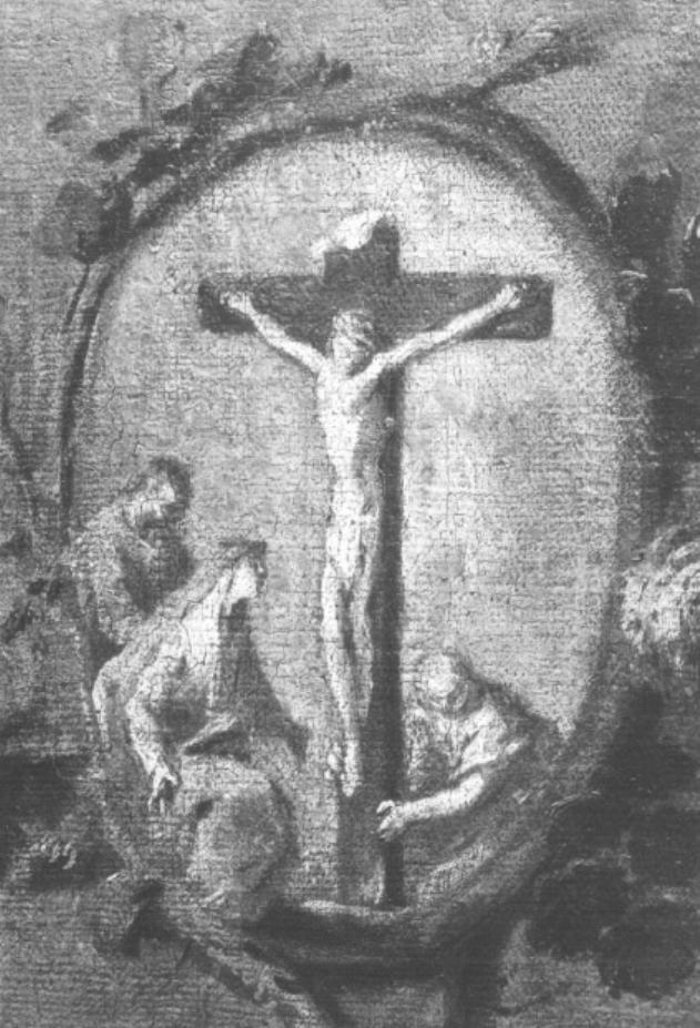 Crocifissione (dipinto) di Grassi Nicola (attribuito) (sec. XVIII)