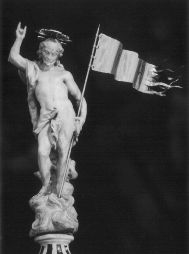 Cristo risorto (statua) di Bonazza Tommaso (attribuito) - ambito veneto (sec. XVIII)