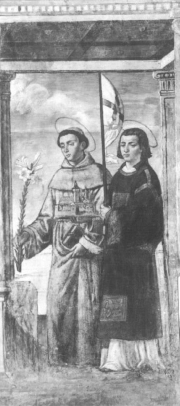Sant'Antonio, San Daniele (decorazione pittorica) di Tessari Girolamo detto Girolamo dal Santo (sec. XVI, sec. XVI)