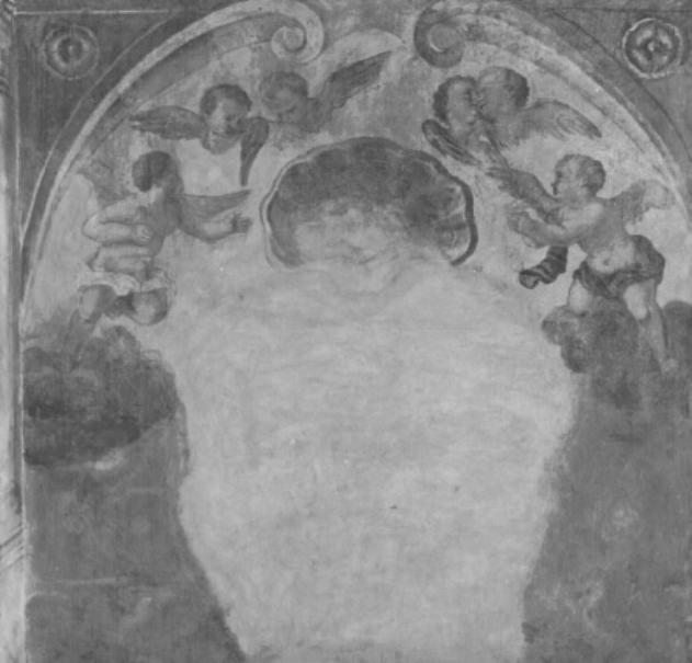 Trionfo di cherubini ed angioletti (decorazione pittorica) - ambito veneto (sec. XVIII)