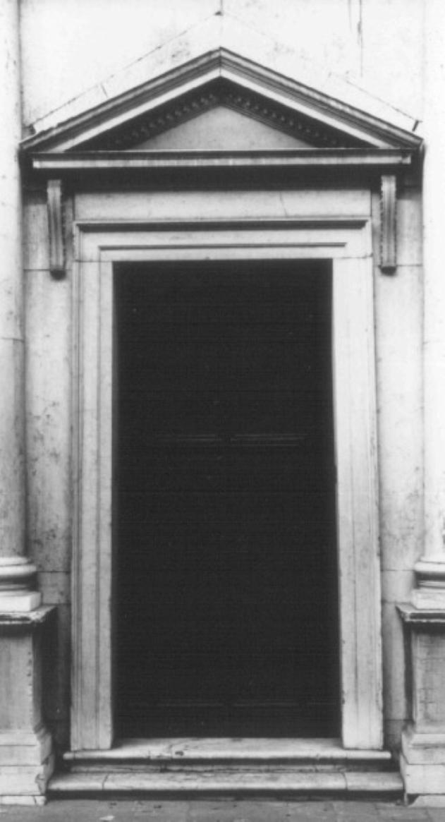 portale di Temanza Tommaso (sec. XVIII)