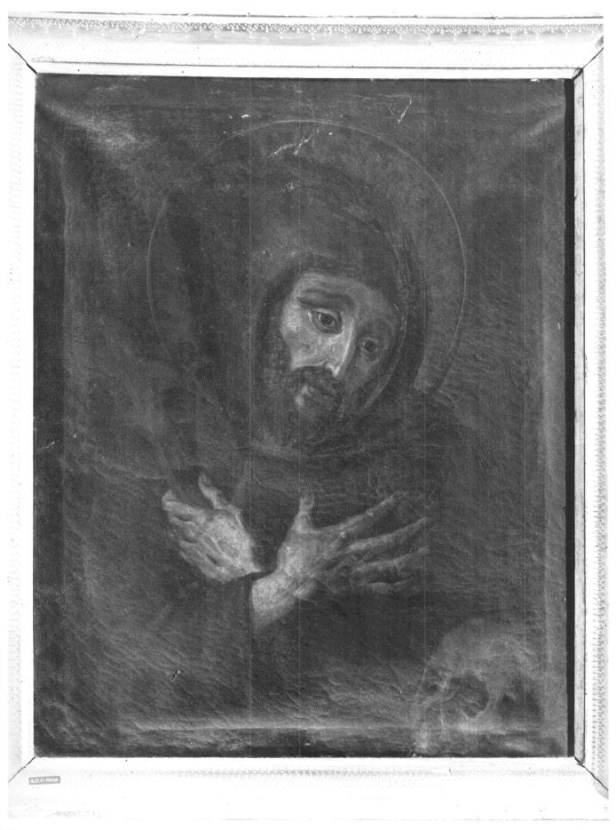 estasi di San Francesco d'Assisi (dipinto) di Orsi Lelio (scuola), Negretti Jacopo detto Palma il Giovane (attribuito) (sec. XVII)