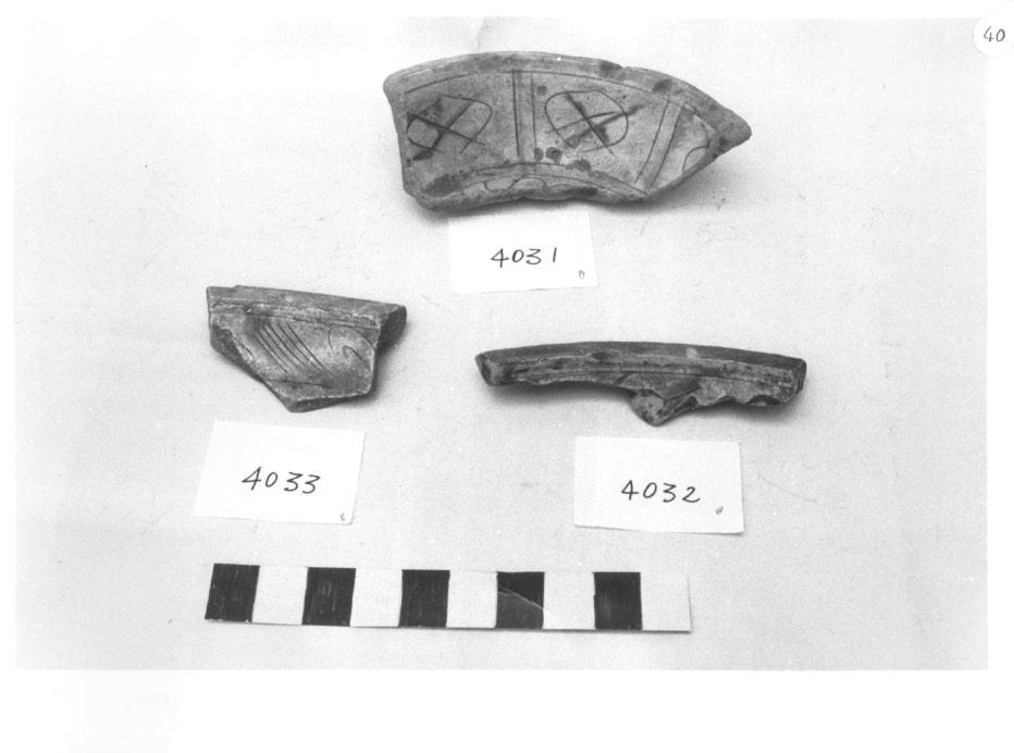 bacino, frammento - ambito veneto (secc. XV/ XVI)