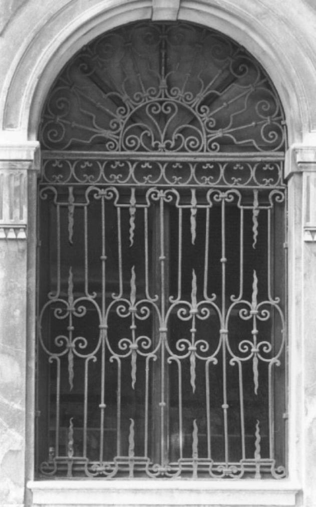 inferriata - ambito veneto (seconda metà XVIII)