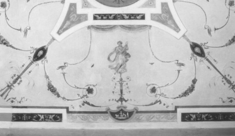 motivo decorativo a grottesche (dipinto) di Canal Giambattista - ambito veneto (secc. XVIII/ XIX)