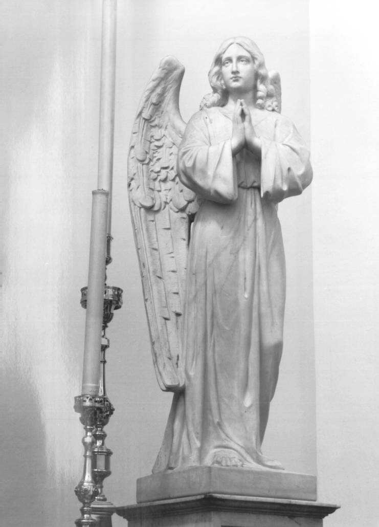 angelo (statua) - ambito veneto (sec. XIX)