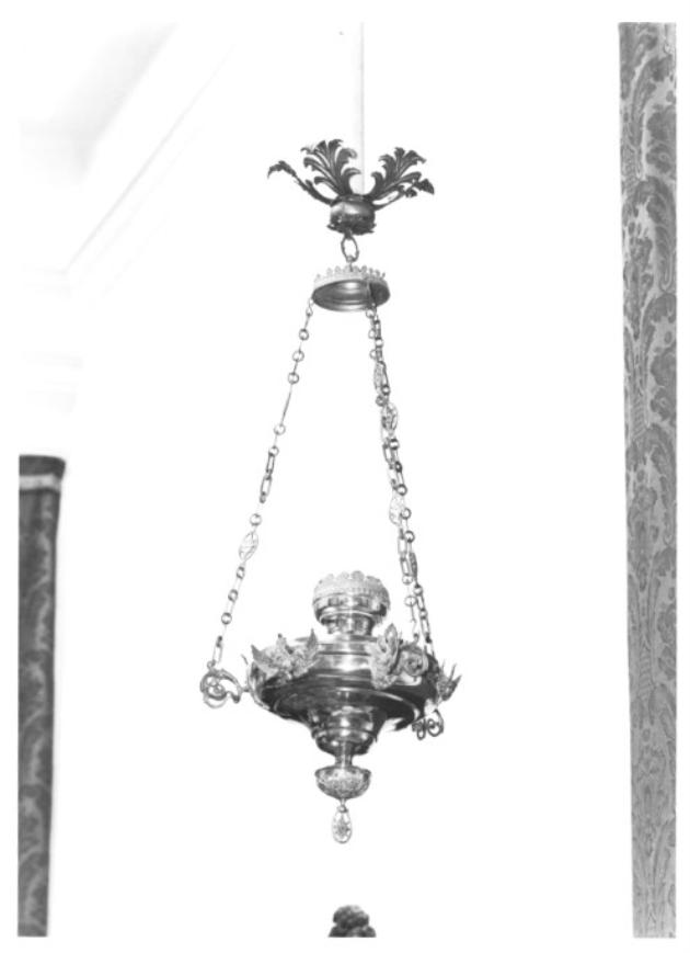 lampada pensile - ambito veneto (primo quarto sec. XX)