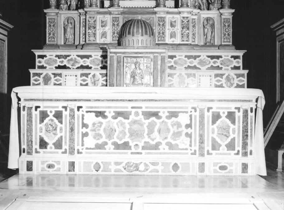 mensa d'altare - ambito veneto (sec. XVII)