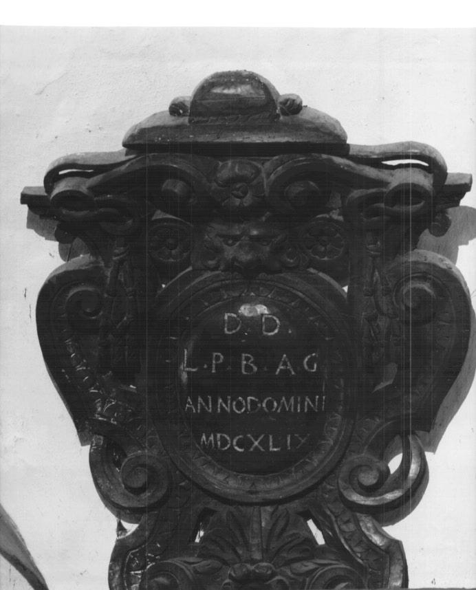 cartiglio (rilievo) - ambito veneto (sec. XVII)