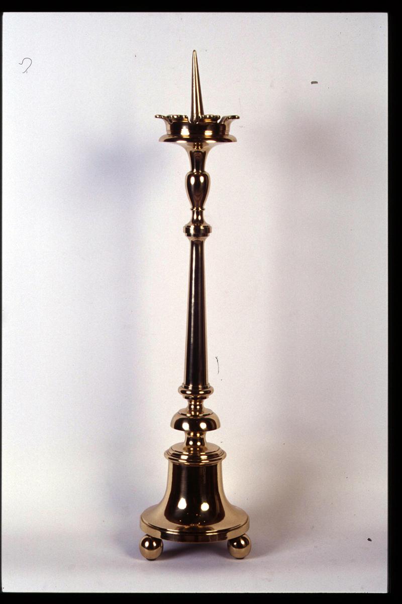 candeliere d'altare, serie - manifattura veneta (prima metà sec. XIX)