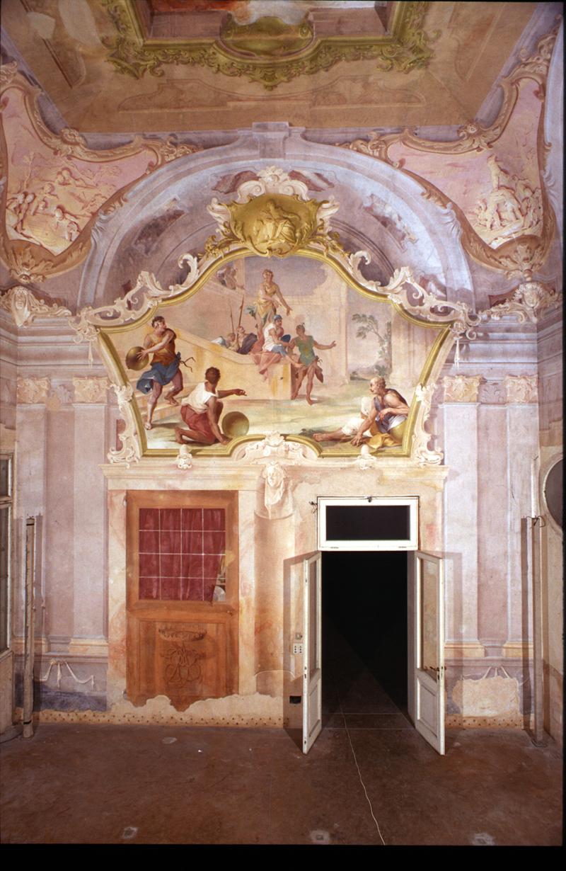 finta architettura (dipinto) di Bortoloni Mattia (attribuito) - ambito veneto (sec. XVIII)