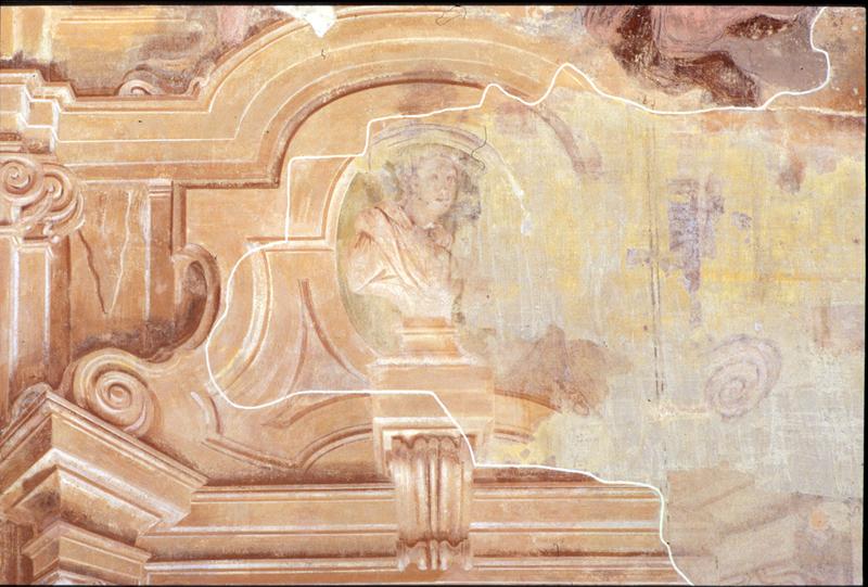 busto femminile (dipinto) di Crosato Giovanni Battista (attribuito) - ambito veneto (sec. XVIII)