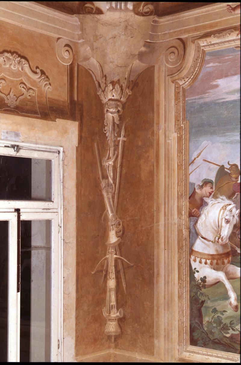 motivo decorativo (dipinto) di Crosato Giovanni Battista (attribuito) - ambito veneto (sec. XVIII)