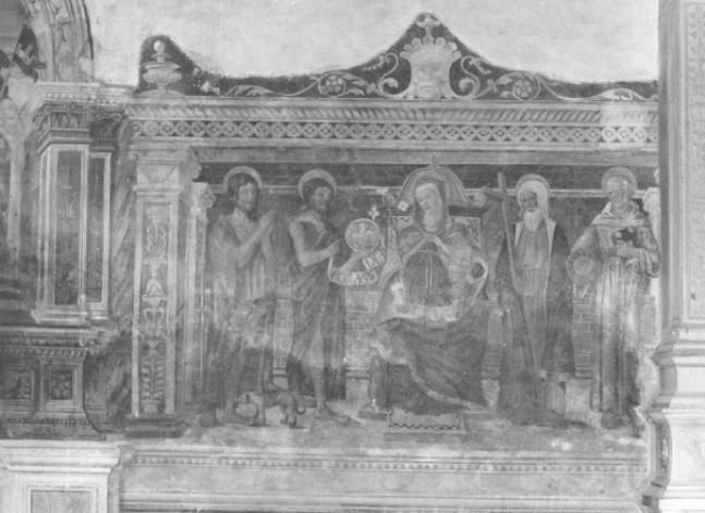 Madonna con Bambino e Santi (dipinto) di Antonello Da Serravalle (seconda metà sec. XV)