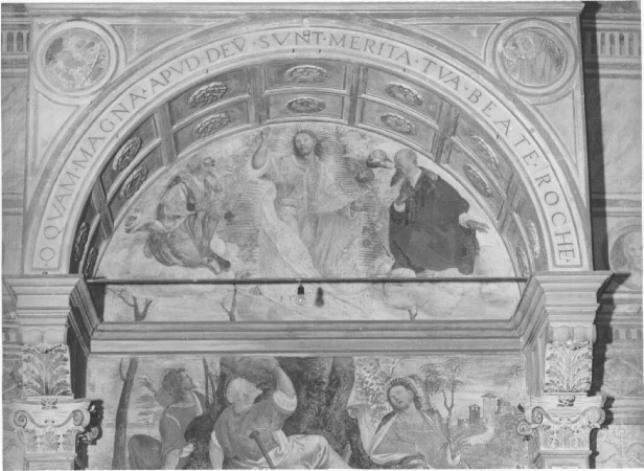 Trasfigurazione di Cristo sul monte Tabor (dipinto) di Pagani Francesco detto Francesco da Milano (primo quarto sec. XVI)