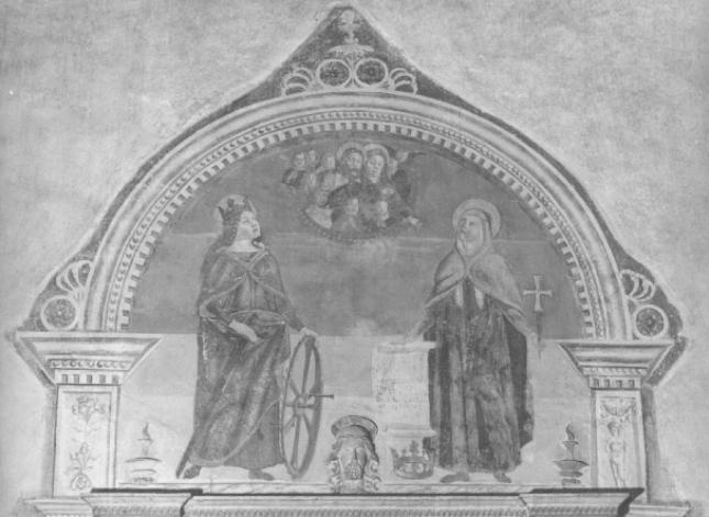 Santa Caterina e Santa Brigida (dipinto) - ambito veneto (sec. XV)