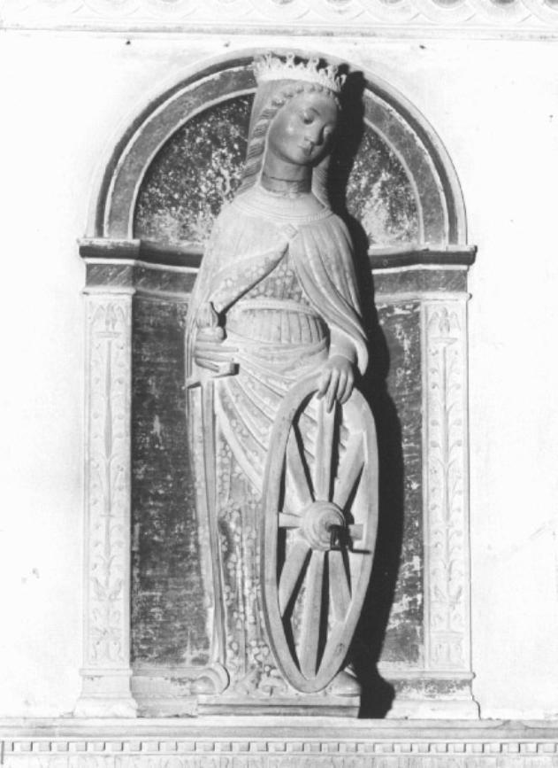 Santa Caterina (statua) - ambito veneto (sec. XV)