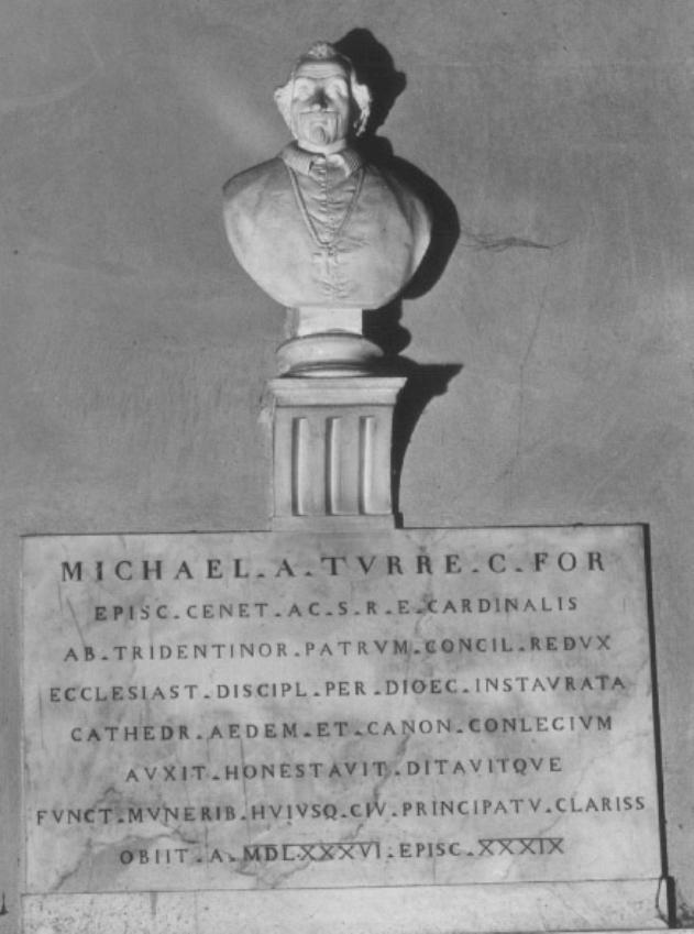 busto ritratto del vescovo Albertino Barisoni (scultura) - ambito veneto (sec. XVII)