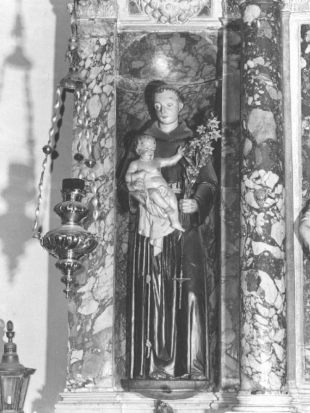 Sant'Antonio da padova (statua) - produzione trevigiana (sec. XIX)