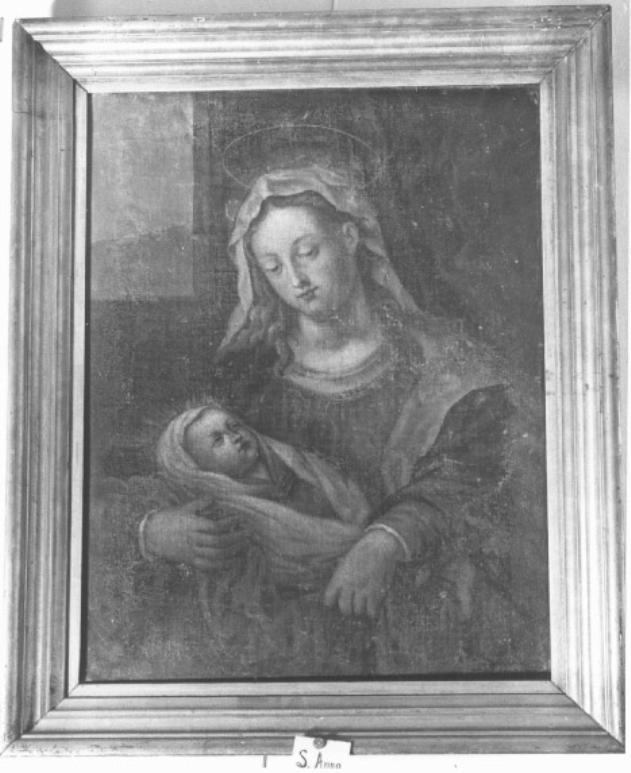 Sant'Anna con Madonna Bambina (dipinto) - ambito veneto (sec. XVII)