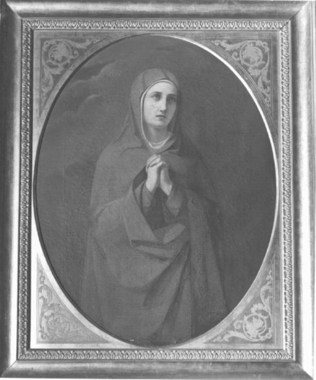 Madonna Addolorata (dipinto) di Ortolan N. B (sec. XIX)